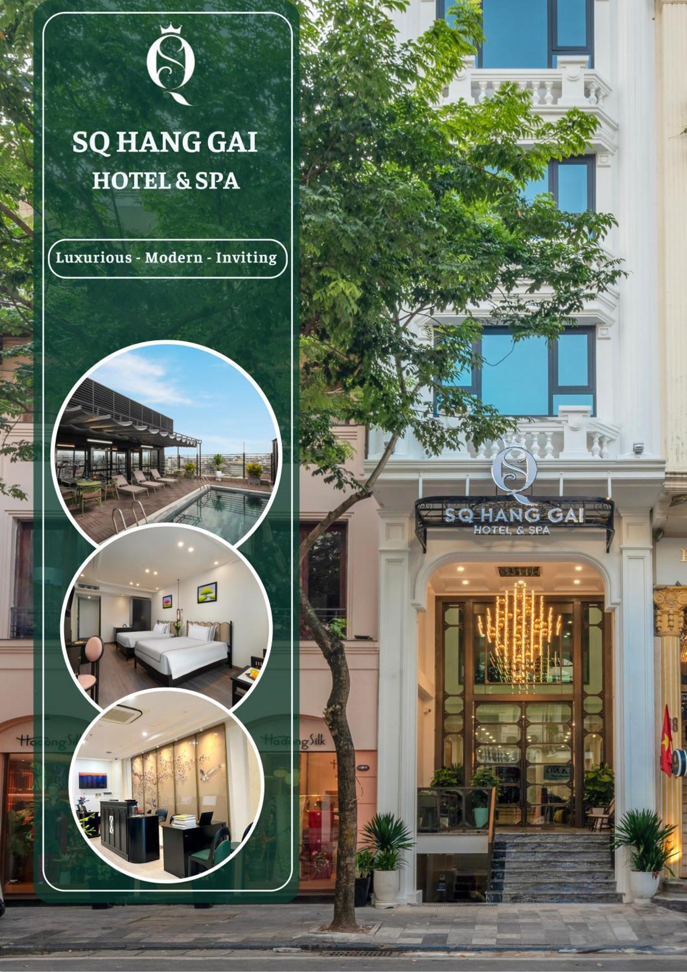 Sq Hang Gai Hotel & Spa Hanoi Exterior photo